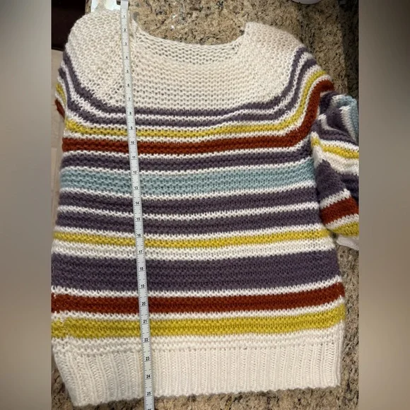 Express Striped Knit Sweater Size Small - Picture 4 of 5
